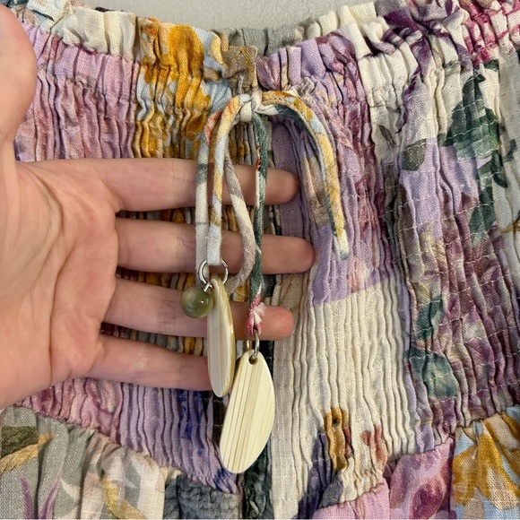 Zara Floral Printed High Waist Blogger Favorite Shorts 2771/087/330 - Picture 6 of 8